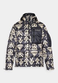 GRAPHIC HELIUM UTILITY - Down jacket - black