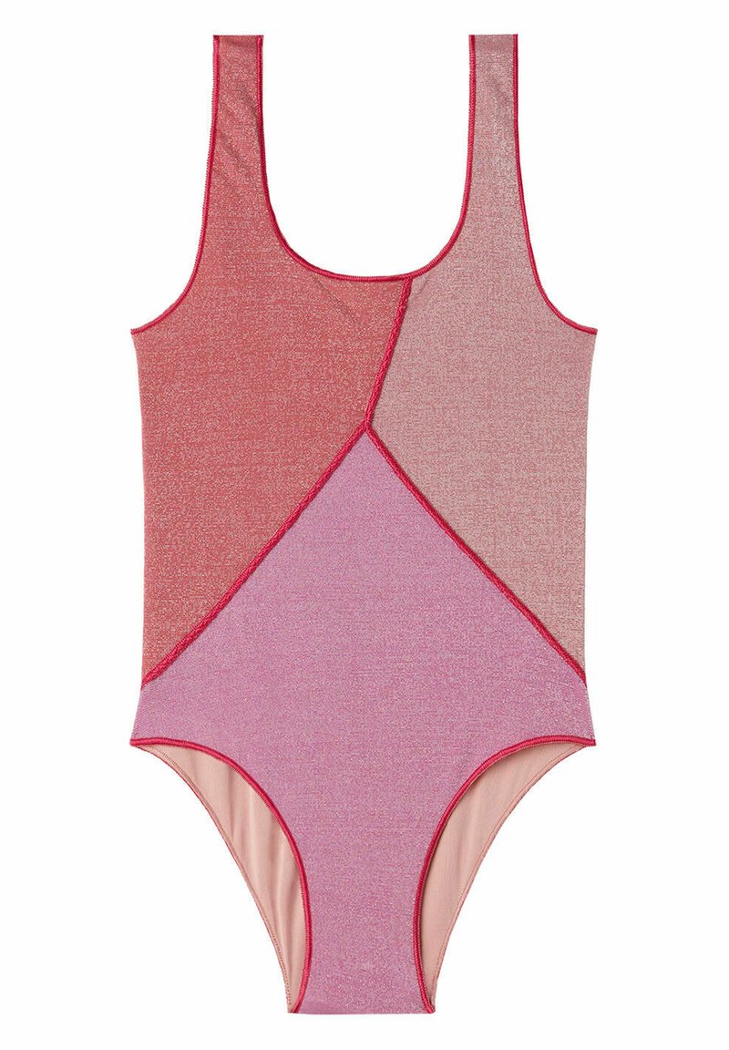Calzedonia LISBONA Maillot de bain rosa c patchwork pink/fuschia ZALANDO.FR