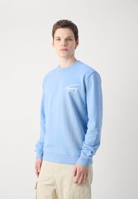 Tommy Jeans ENTRY GRAPHIC CREW - Felpa - westside blue