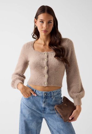 Cardigan - braun