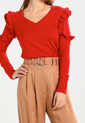 Pullover - red