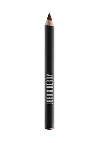 Un crayon noir avec une pointe brune bien taillée, portant le texte « LORD & BERRY » en blanc sur le côté. Texture lisse, forme cylindrique fine.
