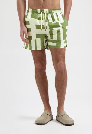 GRAPHIC - Swimming shorts - green