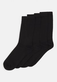 Anna Field - MID CALF SOCKS 4 PACK - Strømper - black Miniaturebillede 1