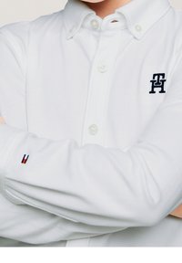 Tommy Hilfiger MONOGRAM STRETCH - Camicia - white