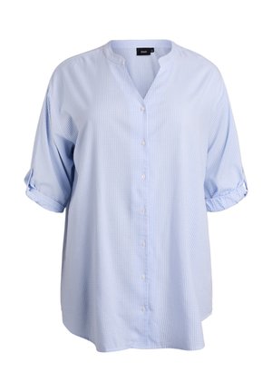 KARIRT MIT 3/4-ÄRMELN - Camicetta - blue check