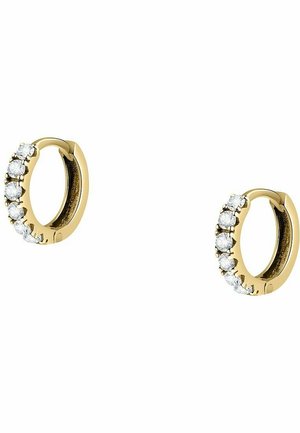 Earrings - gold coloured