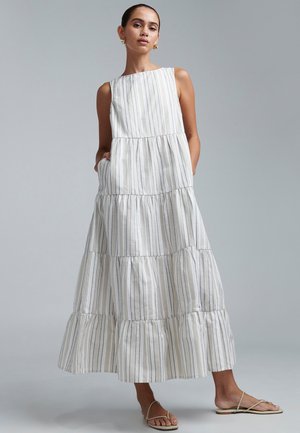ST MRLO BYRON - Vestido largo - neutral stripe