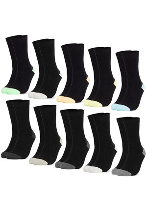 OCCULTO 10 PACK - Socks - schwarz pastell