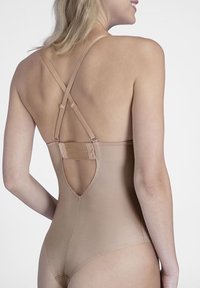 Spanx SUIT YOUR FANCY LOW BACK THONG BODYSUIT - Body - champagne beige