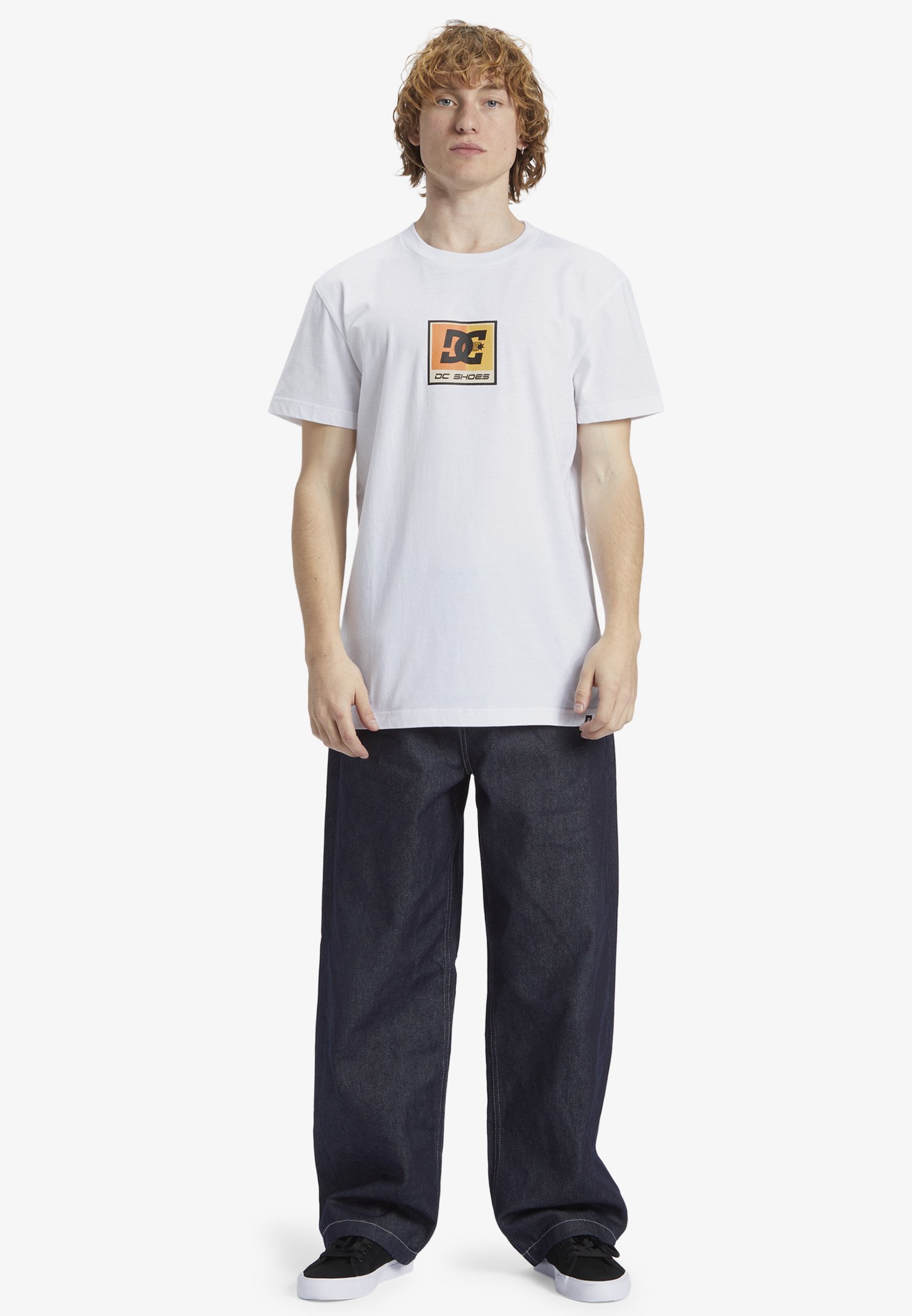 DC Shoes Herren Statewide TSS T-Shirt – Aus Recycelter Baumwolle, Print Auf Der Brust
