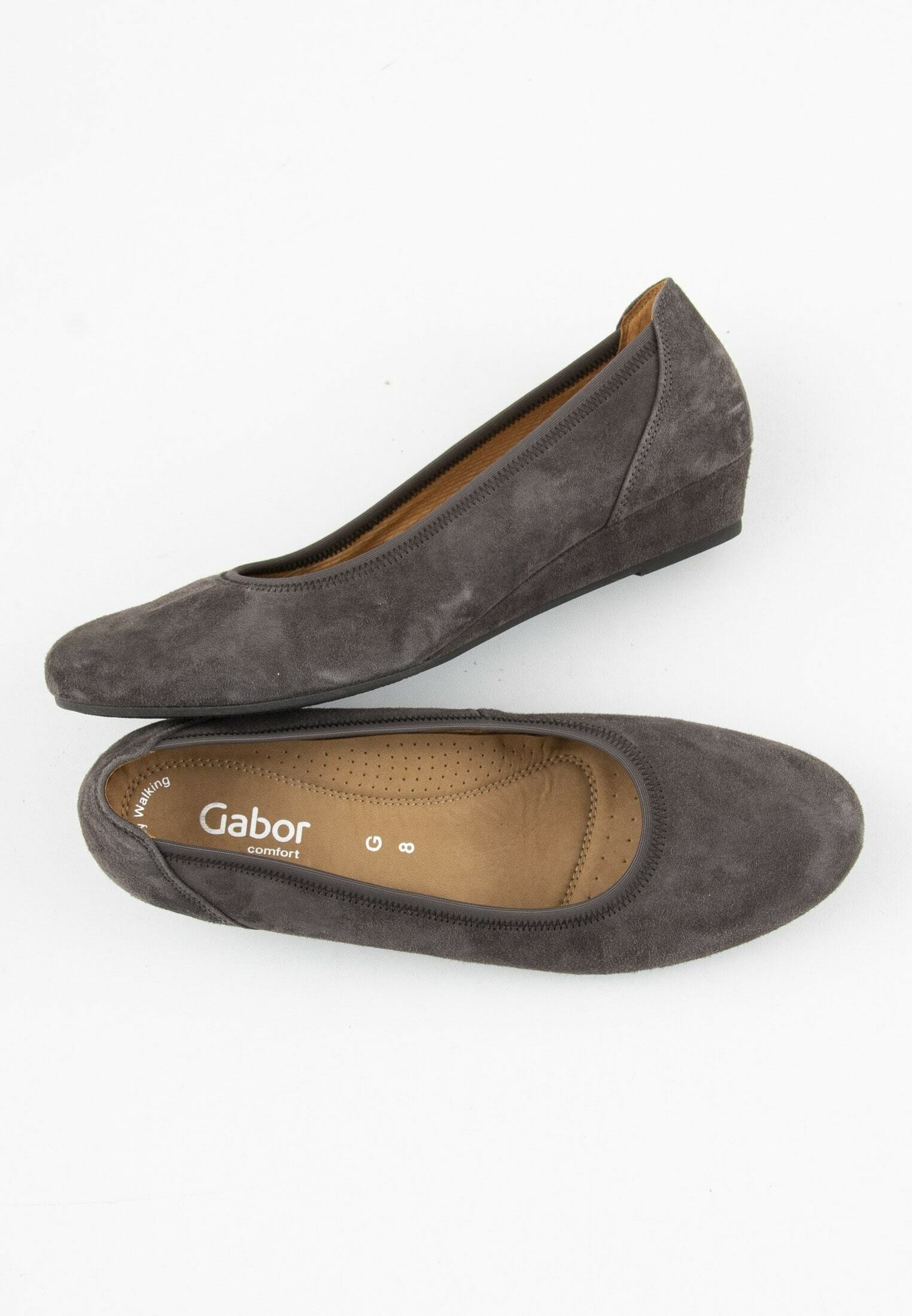 Gabor Ballerina's - grey/Grijs - Zalando.nl