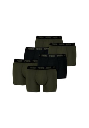 6ER PACK - Boxerbriefs - schwarz grün