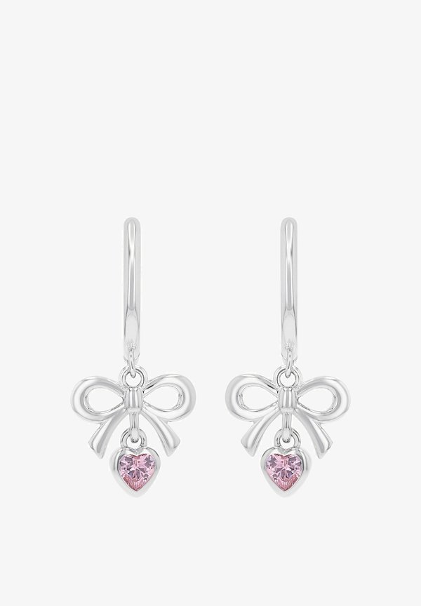 CREOLEN FÜR ZIRKONIA SCHLEIFE – Ohrringe – silberfarben