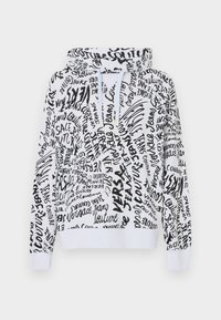 LOGOMANIA CIRCLE - Sweatshirt - white/black