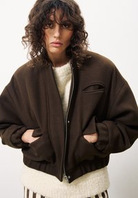 CARREN - Blouson Bomber - chocolat