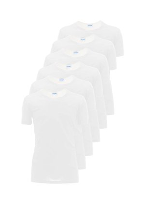 6 PACK FILO DI SCOZIA - Maglietta intima - bianco