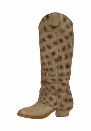 Felmini Bottes de cowboy / motard - lead grey