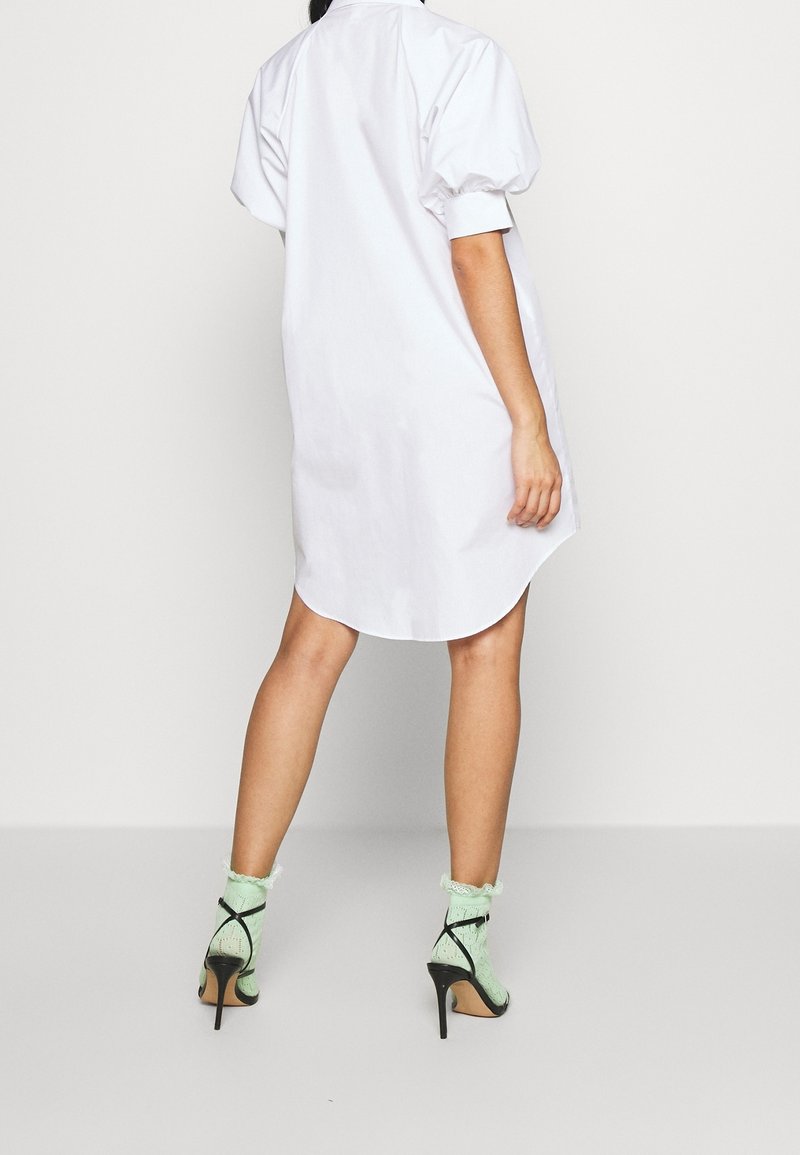 River Island Shirt dress - white - (Pre-owned) - Zalando.ie