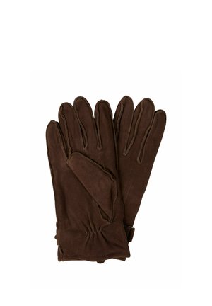 MIT FUTTER - Handschoenen - dark brown