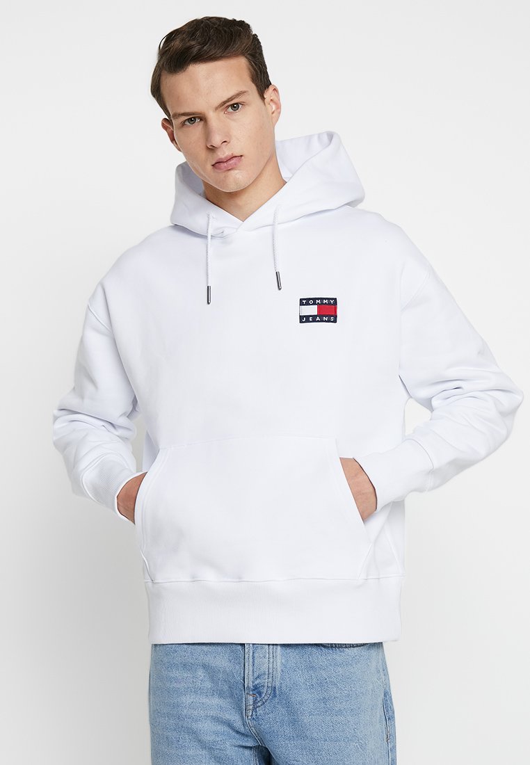tommy jeans badge overhead hoodie