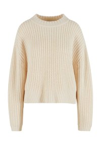 WIDE BASIC - Pullover - whitesand