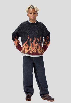 Molo AIDEN - Jeans baggy - soft dark denim