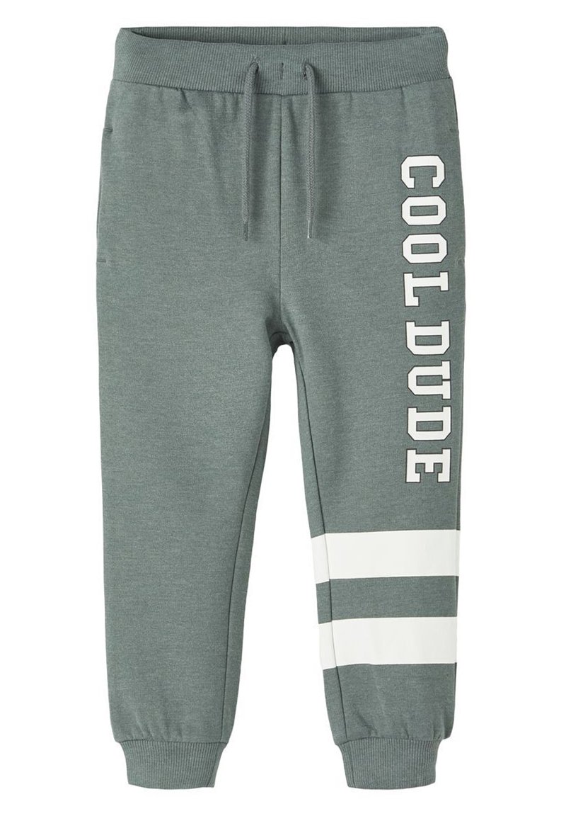 Name it NMMVIDAR BRU R Tracksuit bottoms balsam green/green