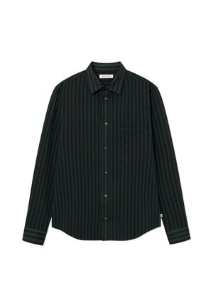WOOD WOOD, WWCARTER SHIRT 25454 - Chemise - ultra green stripe