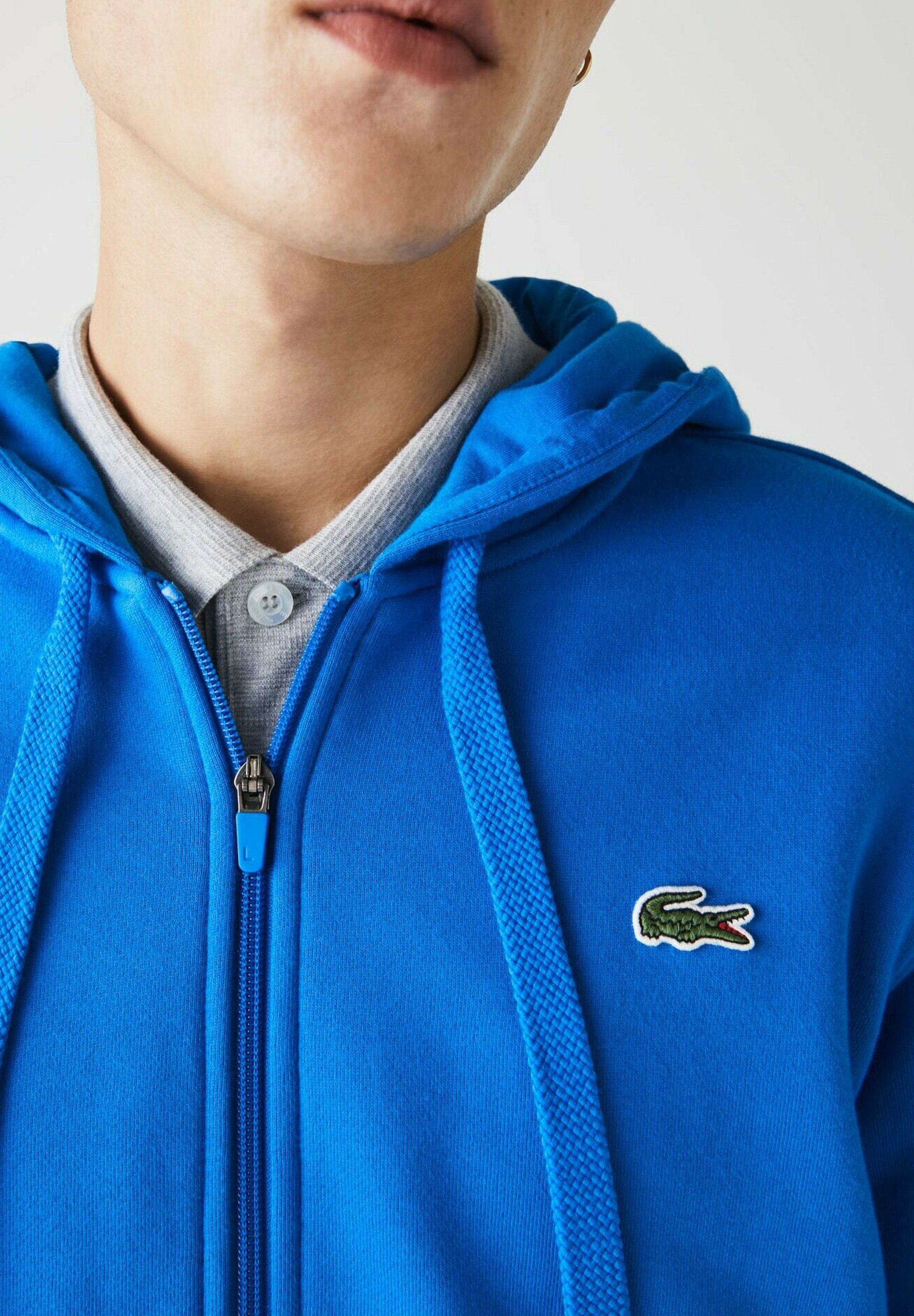 Lacoste PLUS - Zip-up sweatshirt - bleu 