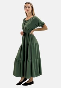 Elara Vestito lungo - grün