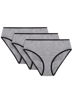 3-PACK - Trusser - black elastic grey