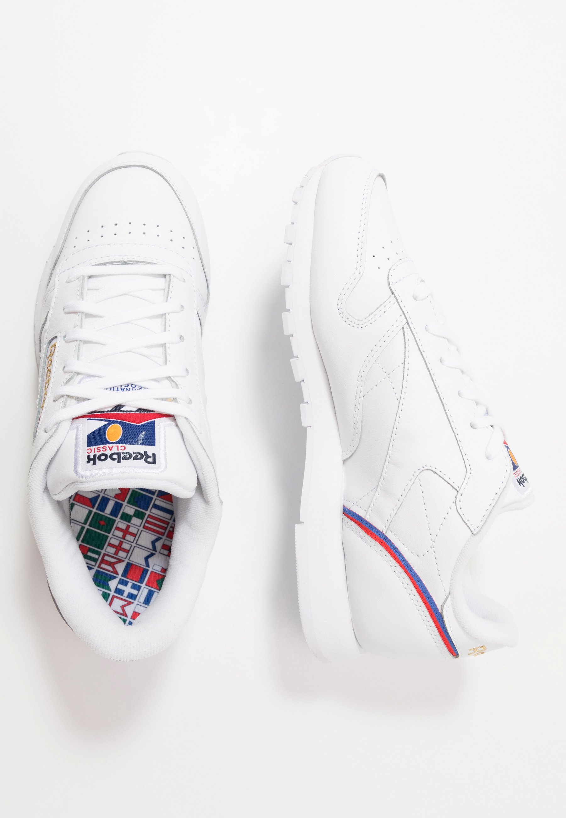 white reebok classic