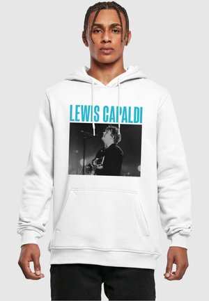 LEWIS CAPALDI - PHOTO TOUR - Džemperis ar kapuci - white