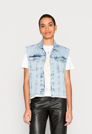VEST - Bodywarmer - blue medium wash