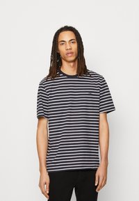 ONLY & SONS Onsperry Life Reg Leaf AOP SS Tee Noos T-Shirt, Castor Gray, S Uomo