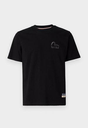 Evisu LOGO TEE - Camiseta básica - black