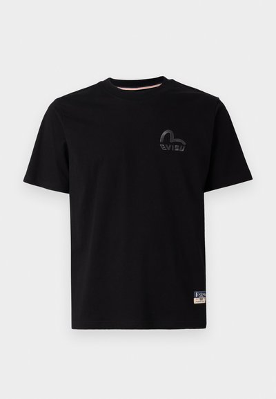 Evisu LOGO TEE - T-shirt basic - black