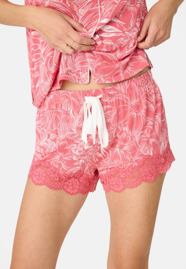 LAZY DAYS - Nachtwäsche Hose - rosenholz