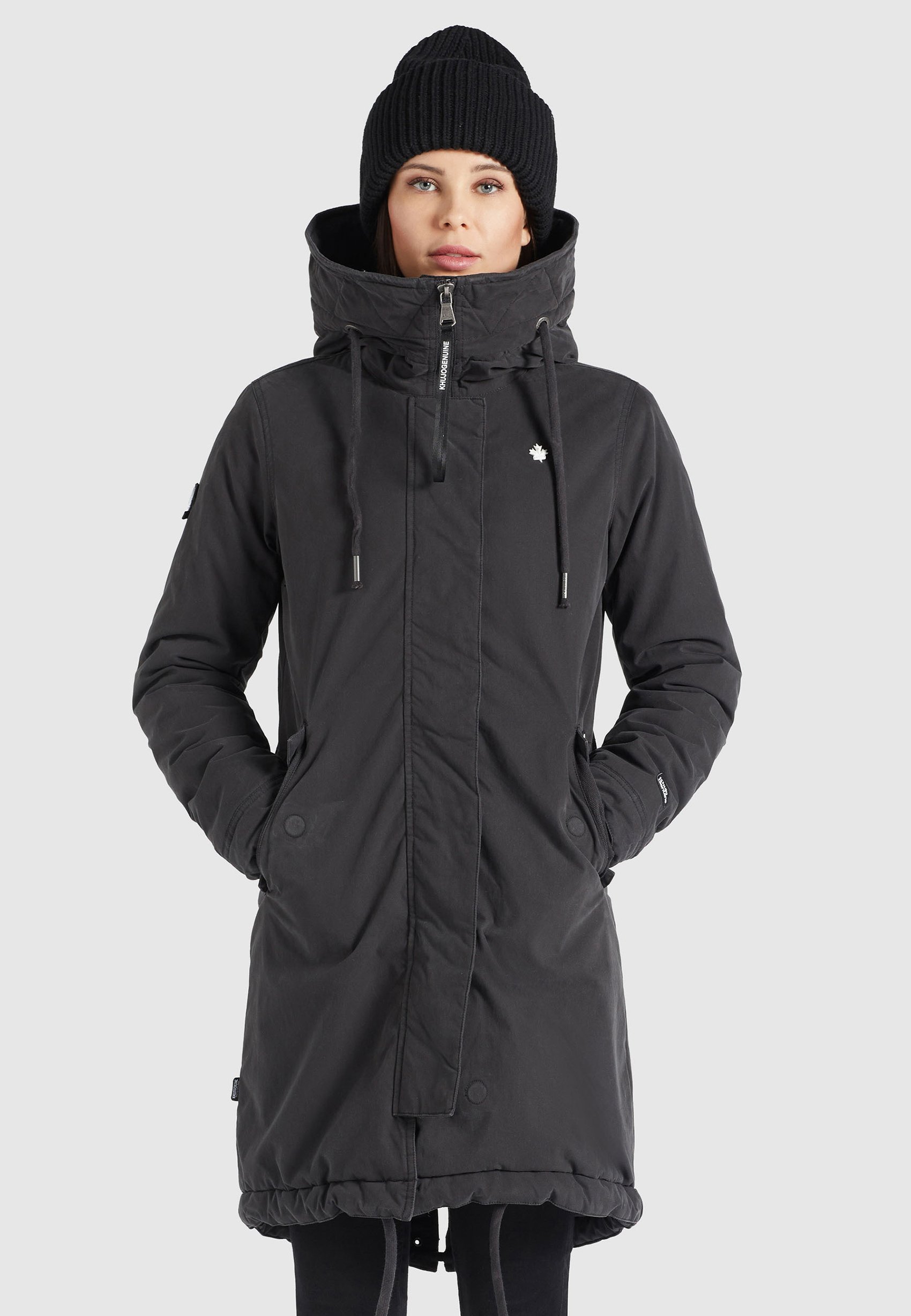 khujo MARINA - Abrigo de invierno - dunkelgrau/gris oscuro - Zalando.es