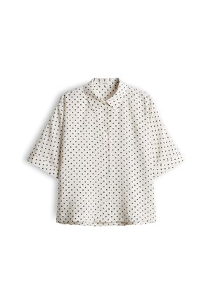 OPUS, RELAXED FIT POLKA DOT - Hemdbluse - light cotton
