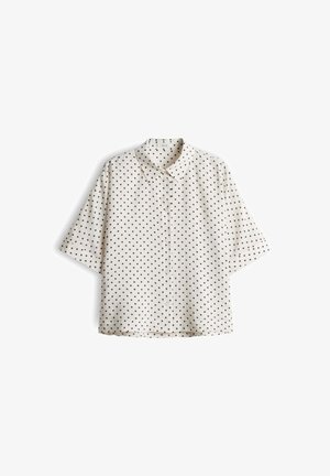 OPUS, RELAXED FIT POLKA DOT - Hemdbluse - light cotton