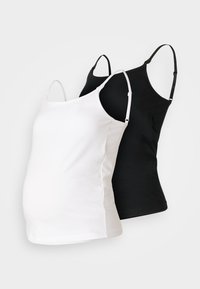 2 PACK  - Top - black/white