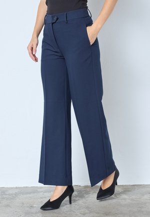 VOLACC WIDE PANT - Pantaloni - navy