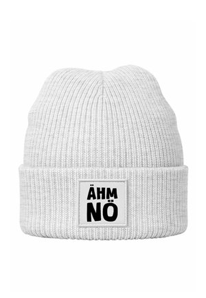 PATCH ÄHM NÖ AUFDRUCK GRAFIK PRINT - Mütze - grau