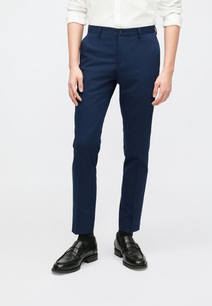 Jack & Jones PREMIUM JPRFRANCO TROUSER - Chinot - medieval blue