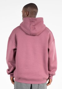 Smilodox DAWSON OVERSIZED HOODIE - Felpa con cappuccio - violett
