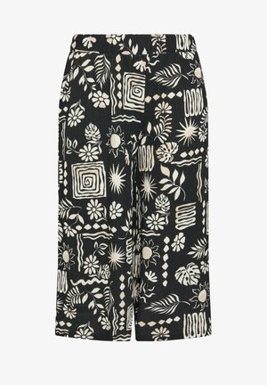 Yours Clothing, PLUS SIZE CULOTTES. - Stoffhose - black