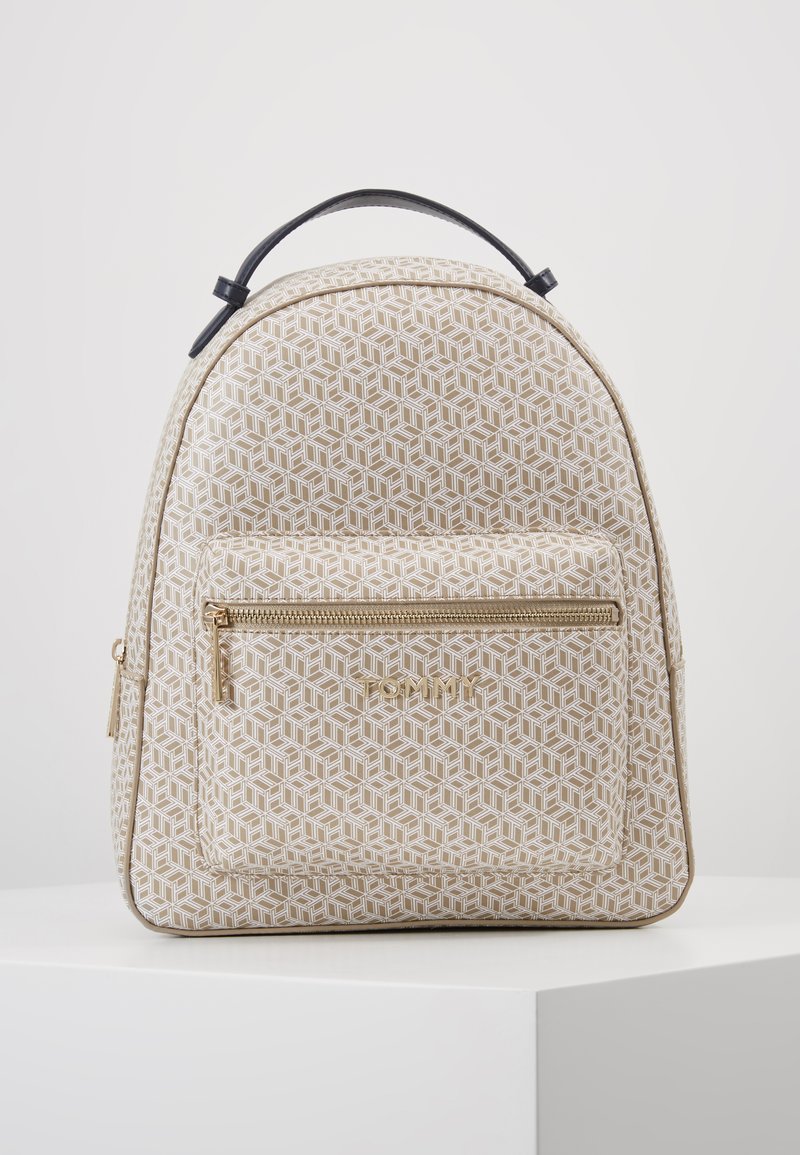 Tommy Hilfiger ICONIC BACKPACK MONOGRAM Rugzak beige Zalando.nl