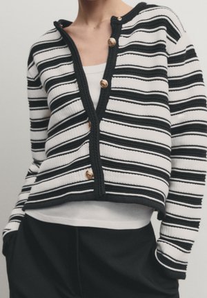 Massimo Dutti, Neuletakki - black